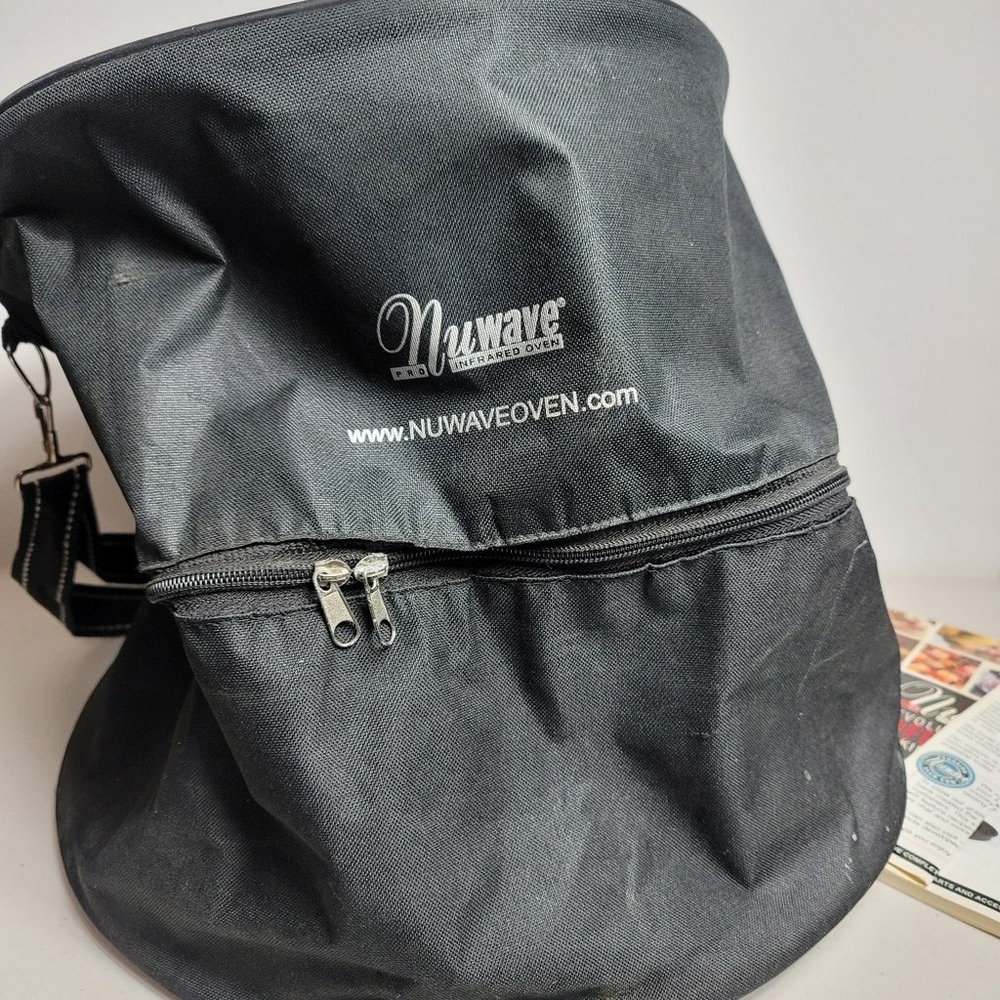 Nuwave Pro Infrared Oven Black Carrying Case Travel Bag And Strap